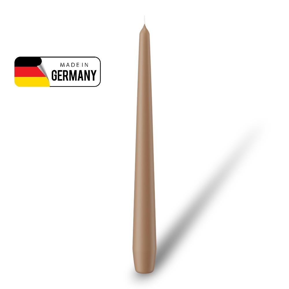 CANDELA CONICA 25X2.5 CARAMELLO